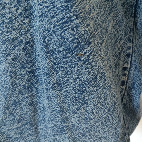 Vintage 80s Acid Washed Embroidered Denim Jacket - Picture 4 of 6